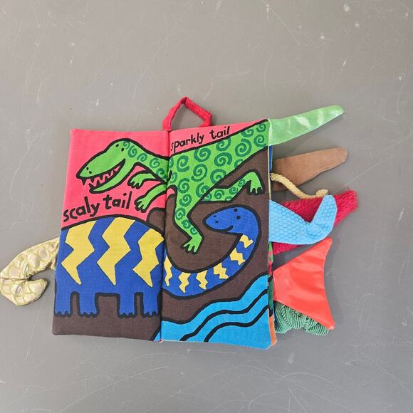 Jellycat Dino Tails Activity Book - Picture 2 of 4